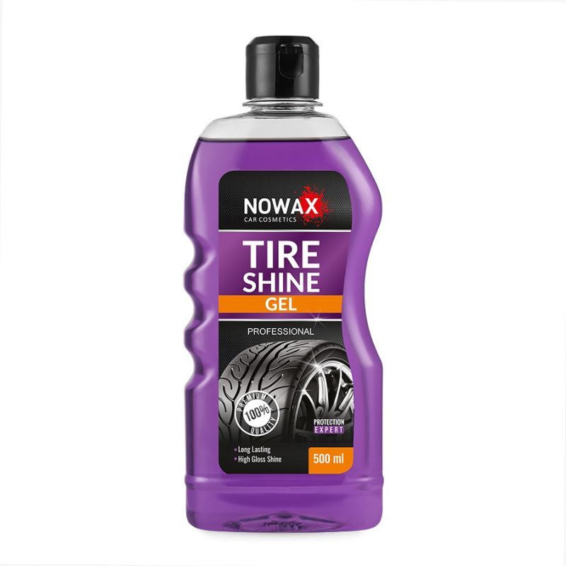 Гель для чернения шин 500 мл NOWAX TIRE SHINE средство для шин (NX00010)