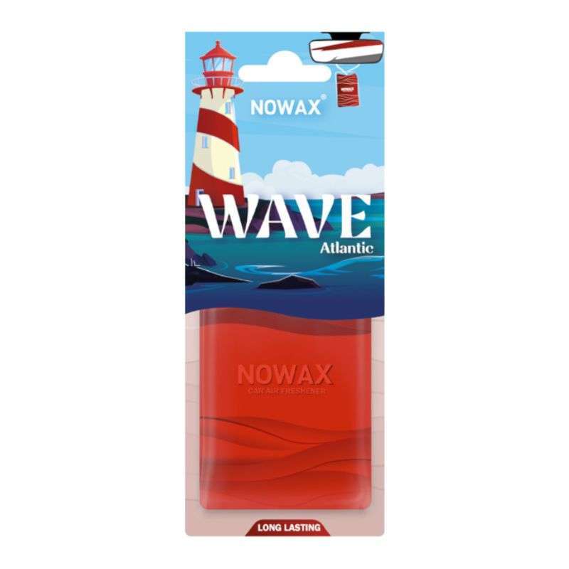 Пластиковый ароматизатор для авто Nowax Wave Atlantic для салона машины (NX07775)
