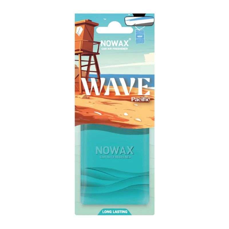 Пластиковый автомобильный ароматизатор Nowax Wave Pacific для салона авто (NX07779)