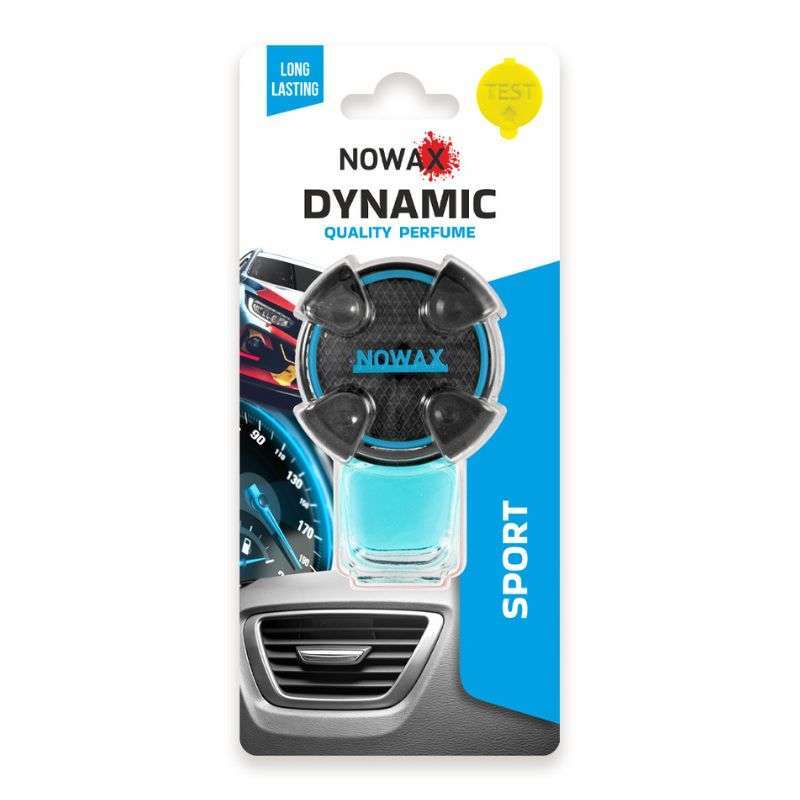 Ароматизатор для авто на дефлектор Nowax Dynamic Sport запах автомобиля NX07797