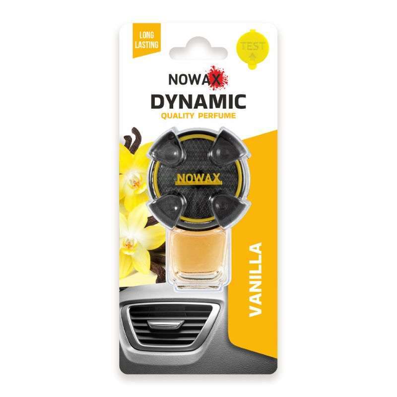Ароматизатор для авто на дефлектор Nowax Dynamic с ароматом ванили для машины (NX07801)