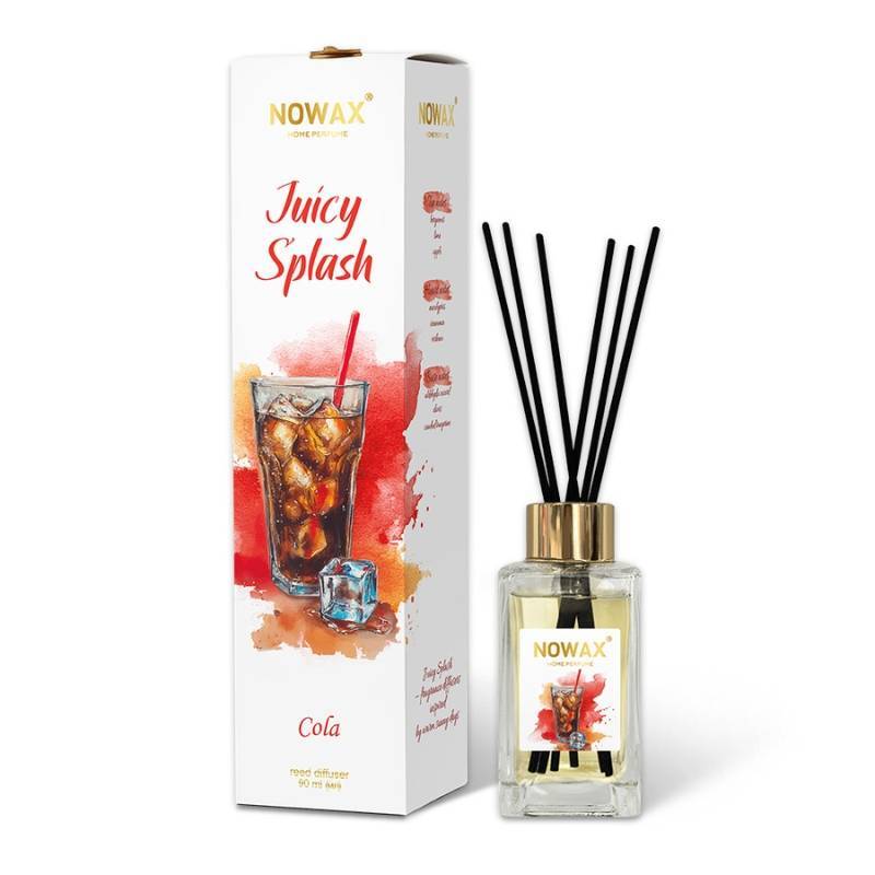 Аромадифузор з паличками Nowax серія Juicy Splash - Cola (90 мл.) (NX00170)