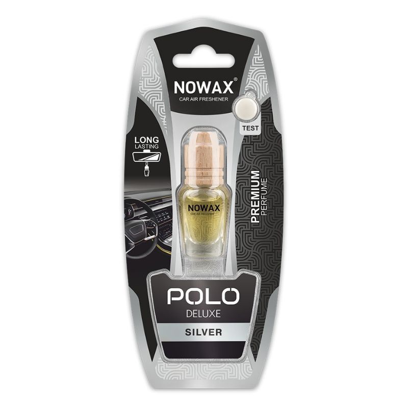 Ароматизатор для авто NOWAX Polo Deluxe Silver 7мл (NX07821)