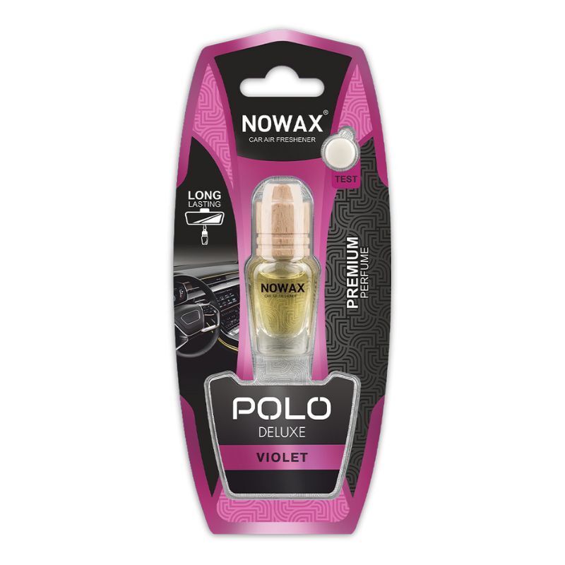 Ароматизатор для авто NOWAX Polo Deluxe Violet 7мл (NX07822)