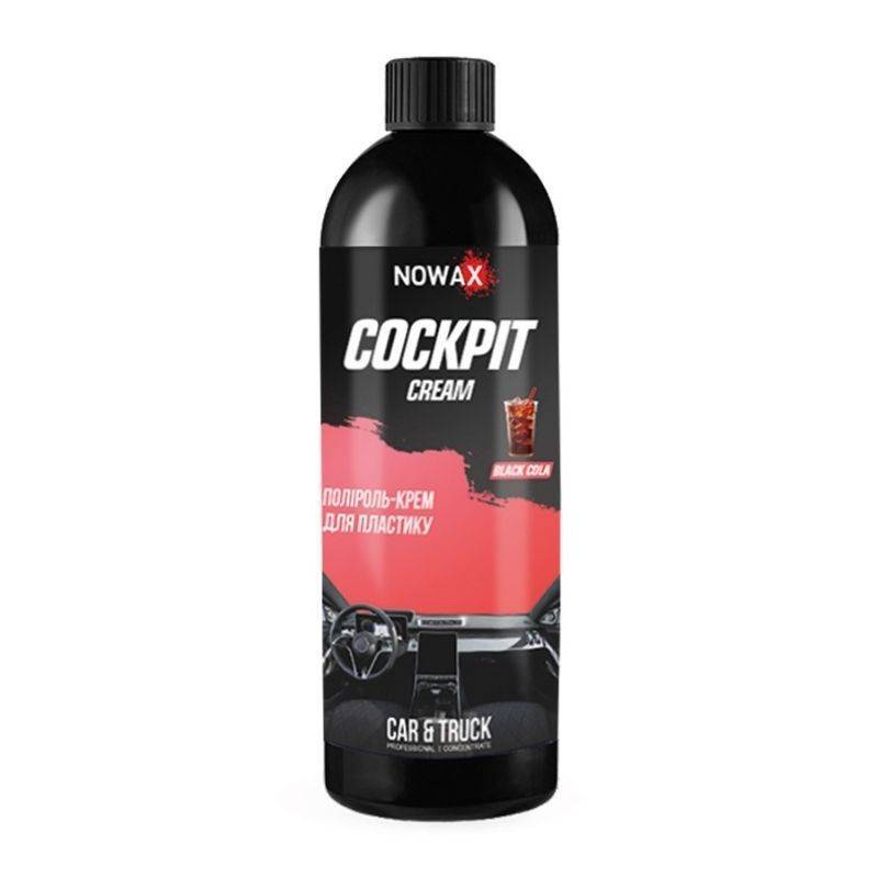 Крем-полироль для пластика 750мл Nowax Cockpit Cream Кола (NX75022)