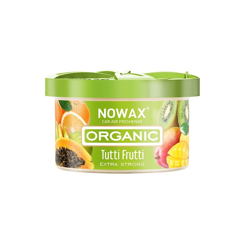 Автодухи Nowax Organic Tutti Frutti 40 мл освежитель воздуха для авто (NX00132)