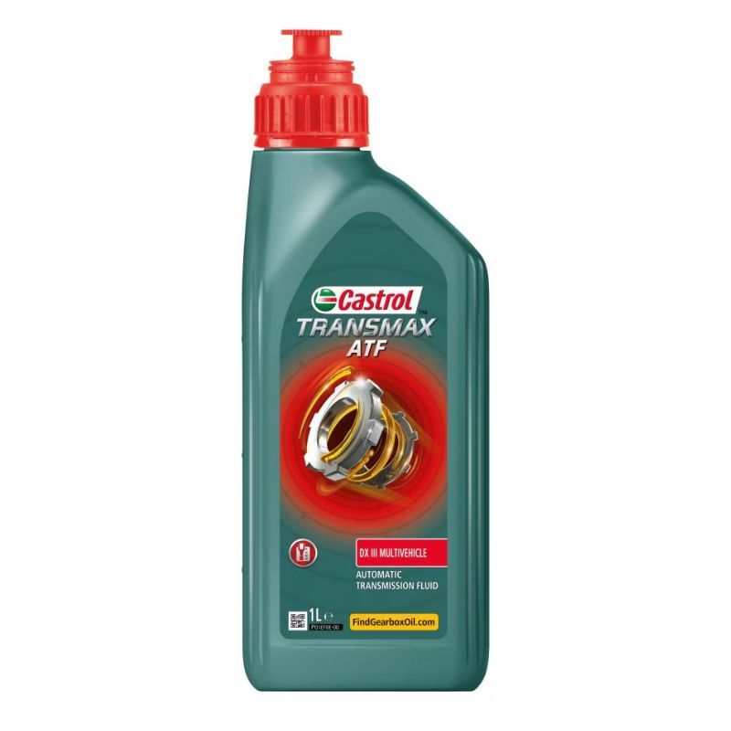 Масло трансмиссионное Castrol Transmax ATF DX III Multivehicle 1 литр (EA-TRATFD3-X1L)