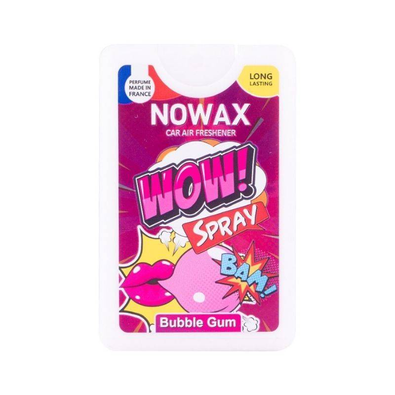 Автомобильный ароматизатор Nowax WOW Spray Bubble Gum 18 мл для авто (NX00137)