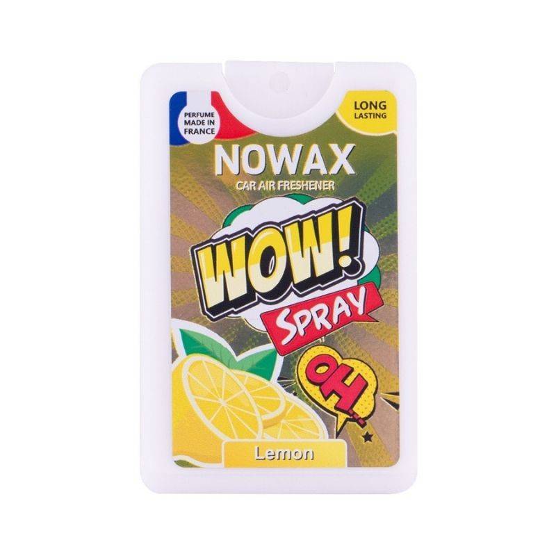 Автомобильный ароматизатор Nowax WOW Spray Lemon 18 мл для салона авто (NX00140)