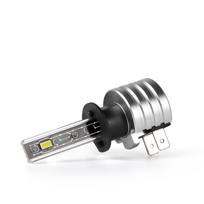 Світлодіодні автолампи H1 CARLAMP Crystal Vision мініатюрні лампи сумісні на 99% з вашим авто 5000Lm 6000K (CVH1)