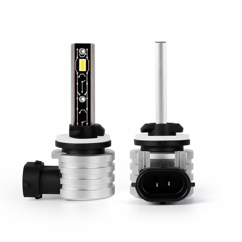 LED автолампи H27 CARLAMP Crystal Vision 5000Lm 6000K для основного світла 99% сумісності (CVH27)