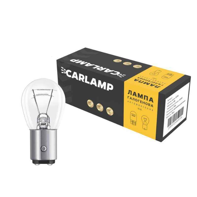 Галогенные лампы P21/4W 12V Carlamp комплект 10 штук в упаковке (CL1234)
