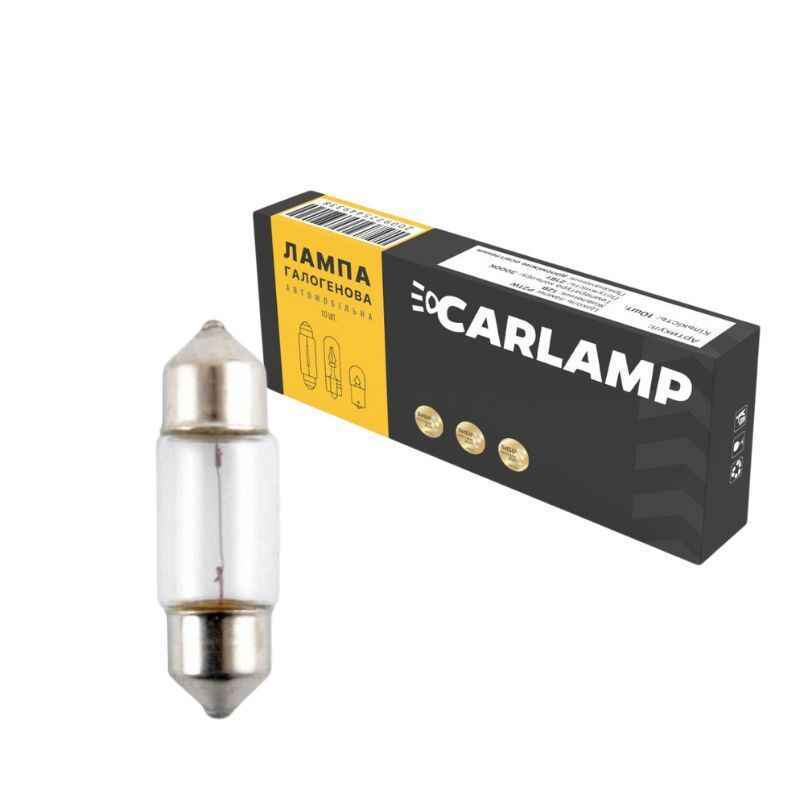 Галогенные лампы C10WT11x31 12V Carlamp набор 10 штук в упаковке (CL1291)