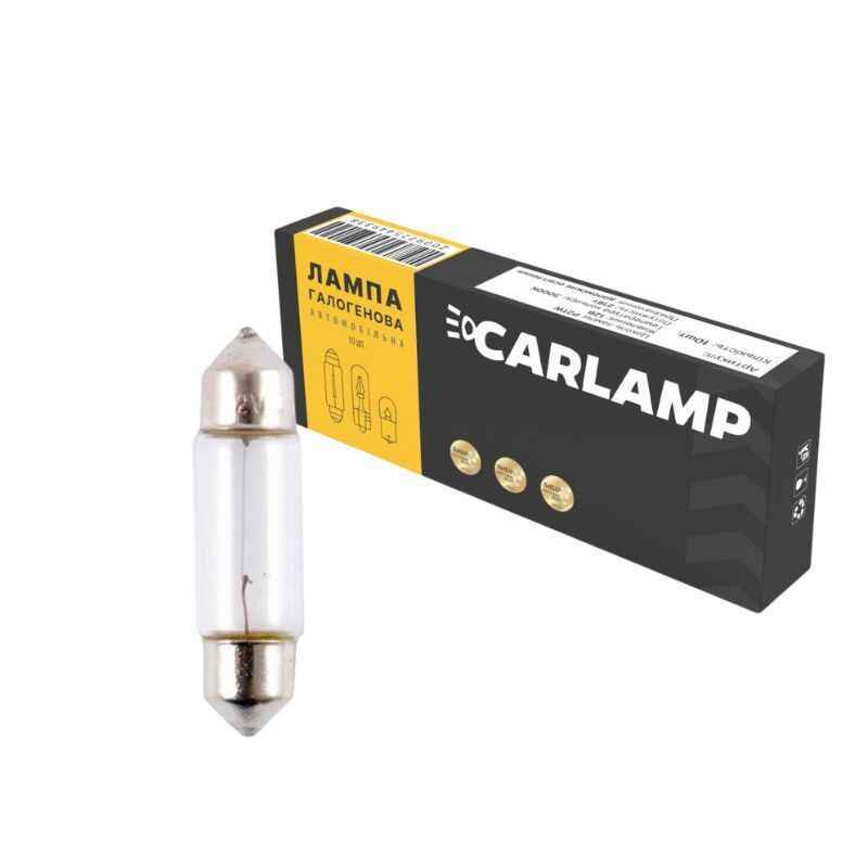 Галогенные лампы C10WT11x37 12V Carlamp набор 10 штук в упаковке (CL1293)