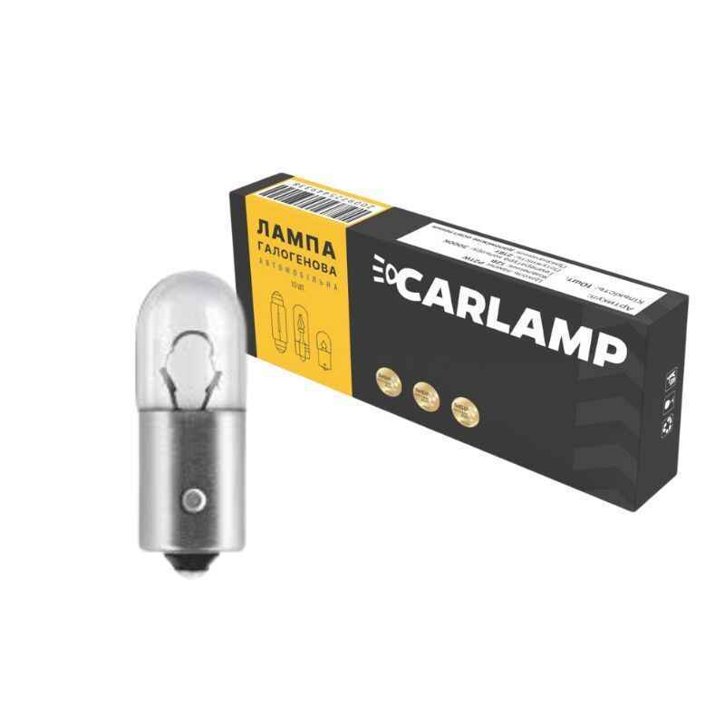 Галогенные автолампы T4W 12V Carlamp набор 10 шт в упаковке (CL1296)