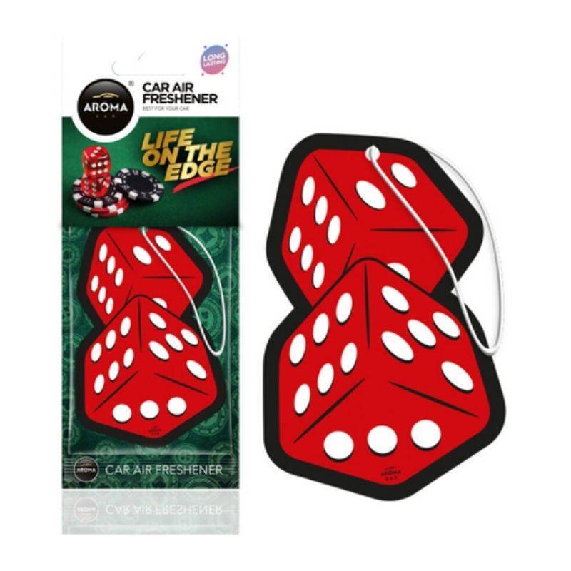 Автомобильный ароматизатор Aroma Car Life on the Edge Dice для салона авто (83275)