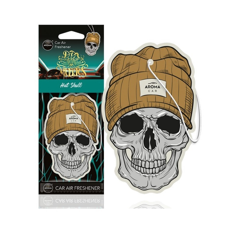 Ароматизатор для авто Aroma Car Dia De Los Muertos Череп в Шляпе (83278)
