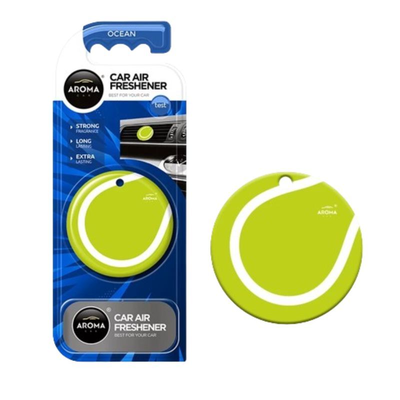 Автомобильный ароматизатор Aroma Car Sport Tennis Ocean для салона машины (11464)