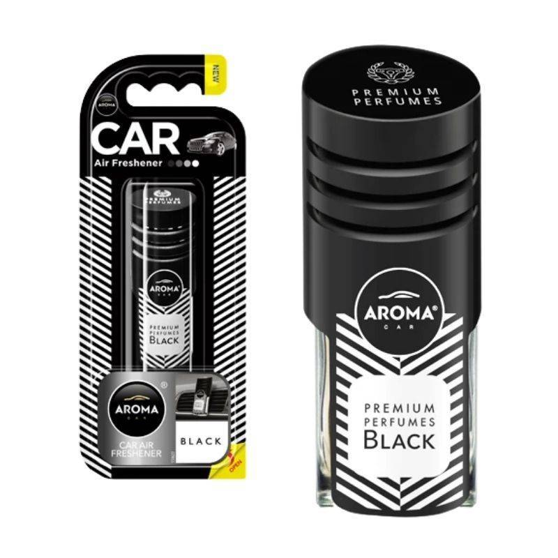 Ароматизатор для авто Aroma Car Prestige Vent Black освежитель воздуха для машины (83204)