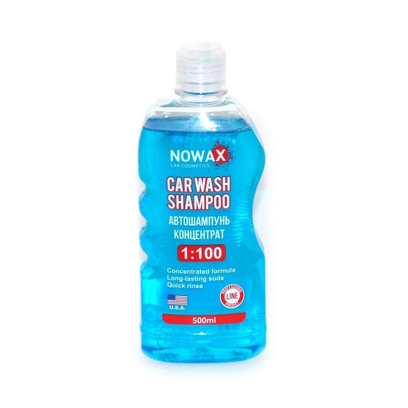 Концентрированный автошампунь для ручной мойки активная пена 0.5 л Nowax (NX00500)