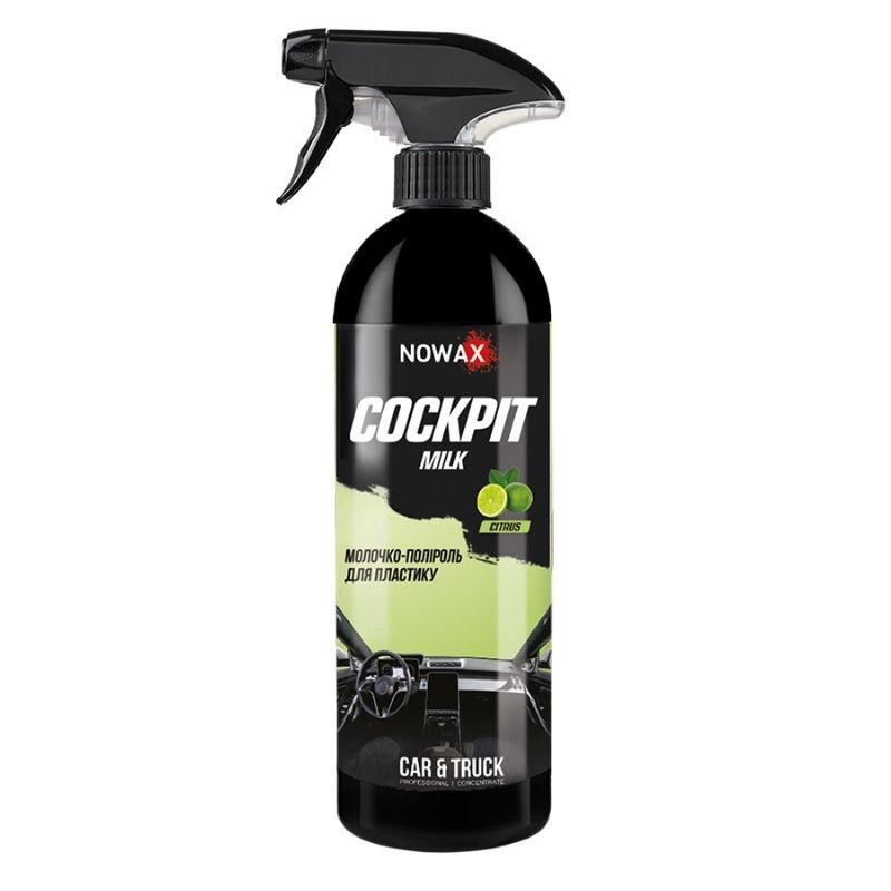Молочко для панели приборов 750 мл NOWAX Cockpit Milk CITRUS (NX75009)